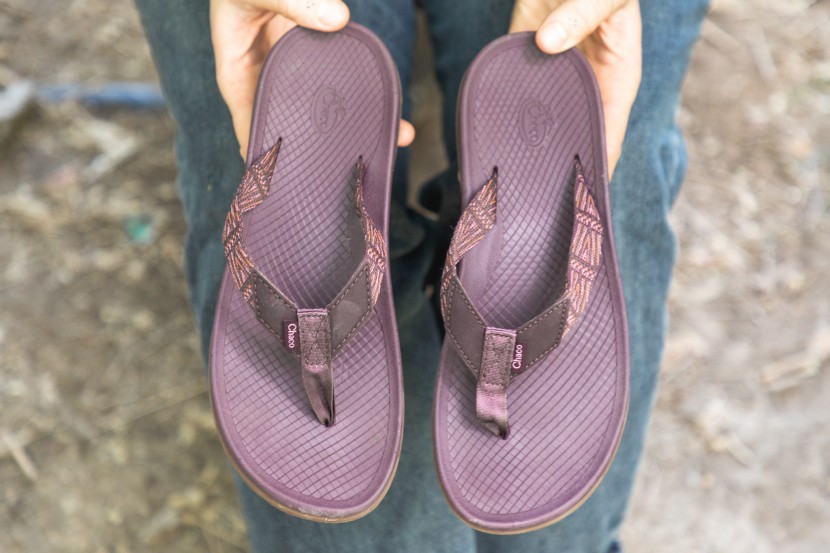 chaco lowdown flip - the shoe can feel a little heavy and also requires a break-in period.