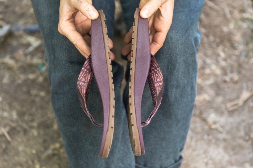 chaco lowdown flip - the support is great for moderate terrain.