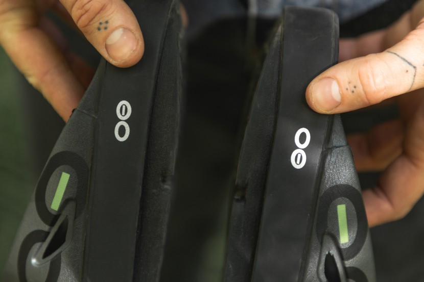 oofos ooriginal sport for women - the thick sole offers protection from sharp sticks and rocks.