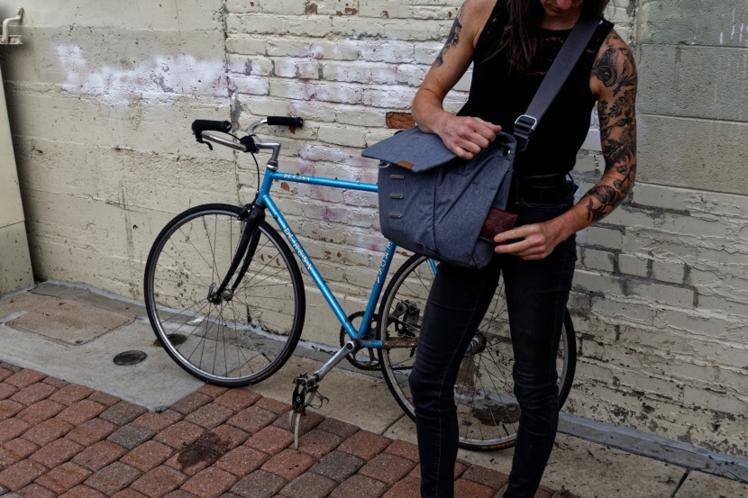 peak design everyday messenger - on either side of the bag there is a zippered pocket for easily...