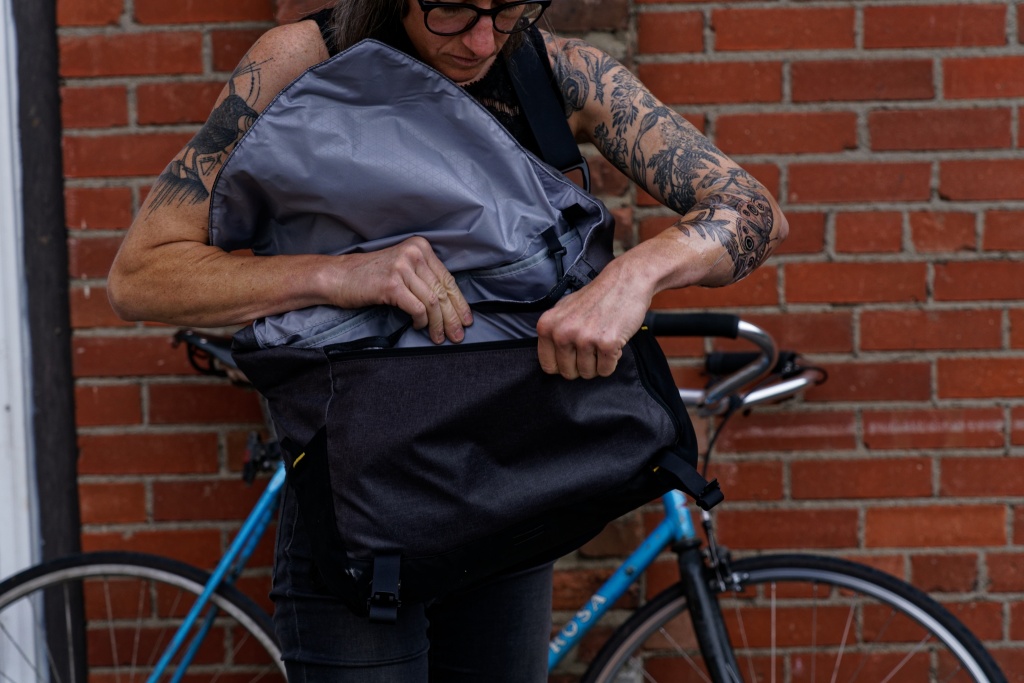 Transit sale saddle bag