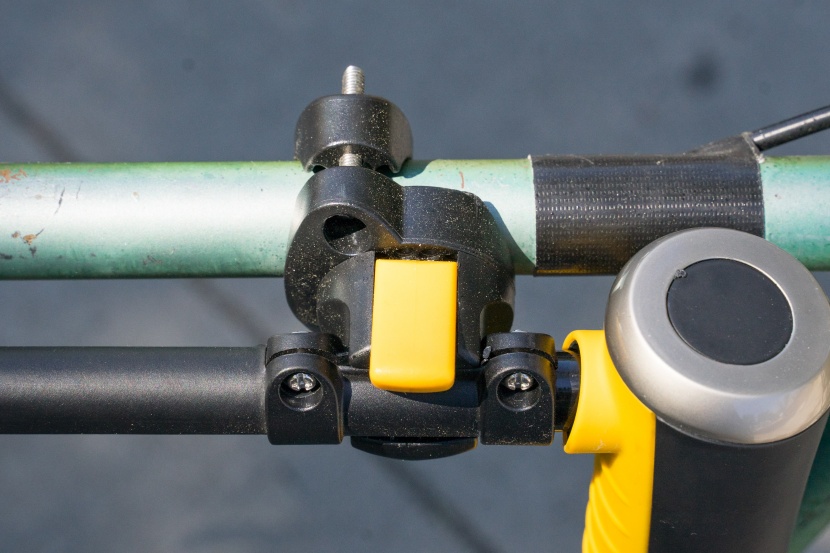 onguard brute std - this lock secures easily to its frame mount, and you can remove it...