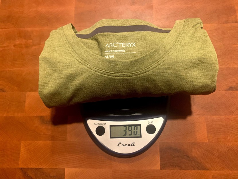 arc&#039;teryx cormac crew short sleeve - the updated cormac had a slight increase in weight, but worth every...