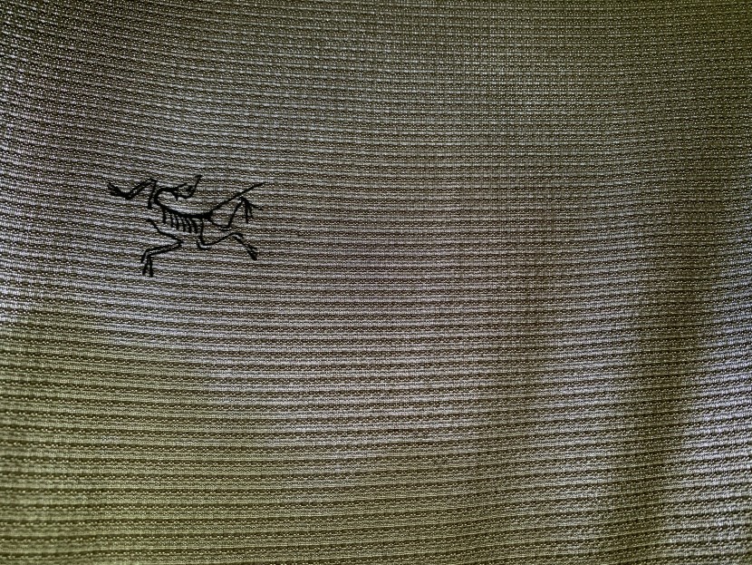 arc&#039;teryx cormac crew short sleeve - instead of incorporating mesh panels, a tightly woven polyester is...