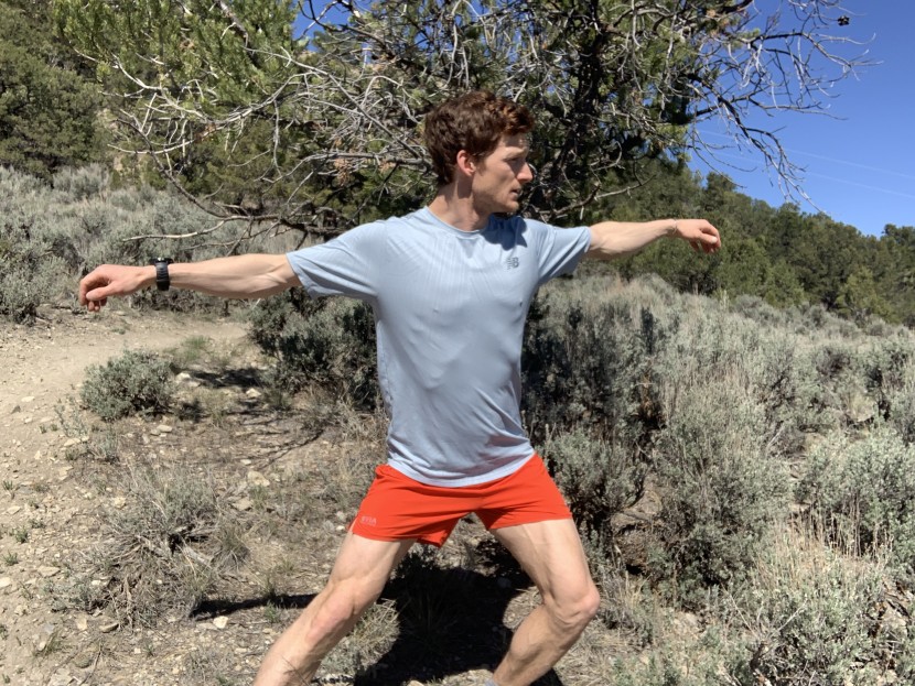 new balance q speed fuel jacquard - the relaxed performance fit was great, but we wouldn't choose this...