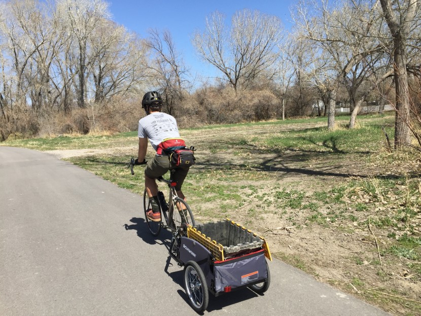 yes, our tester is wearing two fanny packs in this photo. don't let...