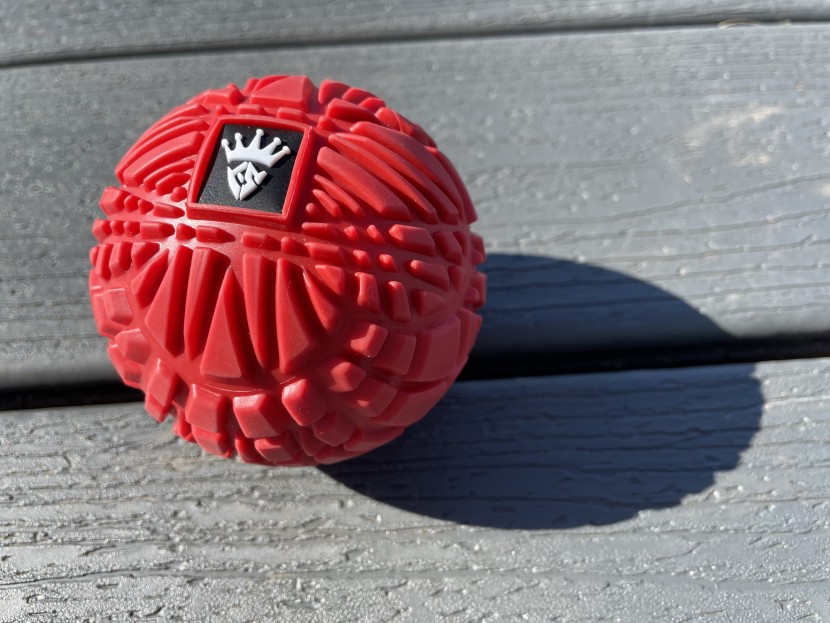 massage ball - the epitomie fitness muscle max massage ball offers great grip with...