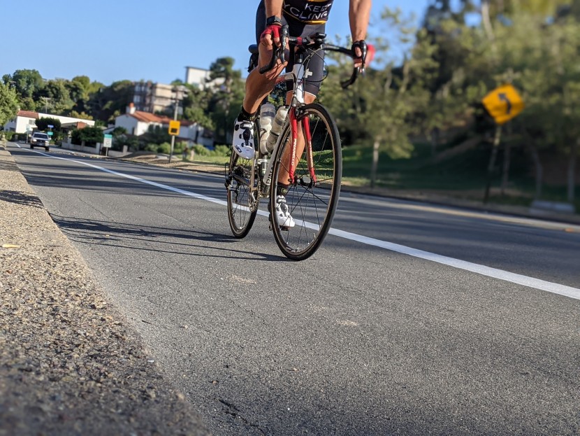 cycling shoes - lightweight, stiff, comfortable shoes show their value the harder...