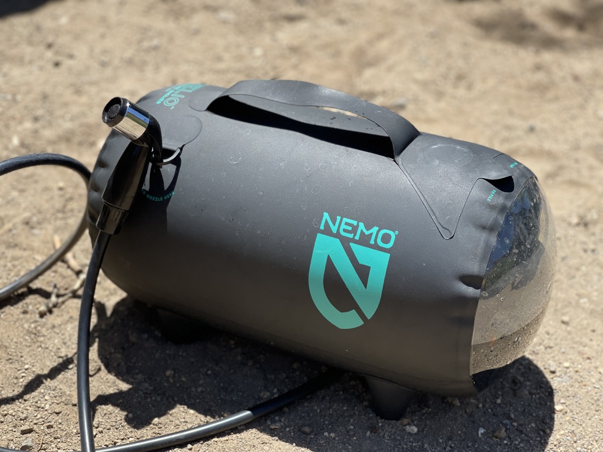 NEMO Helio Pressure Shower Review (We're impressed by the usefulness and versatility of this shower.)