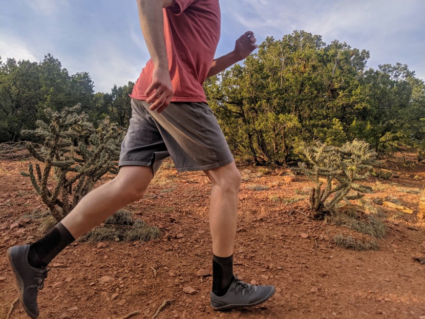 merrell vapor glove 5 - the lack of directional lugs means that this shoe is better suited...