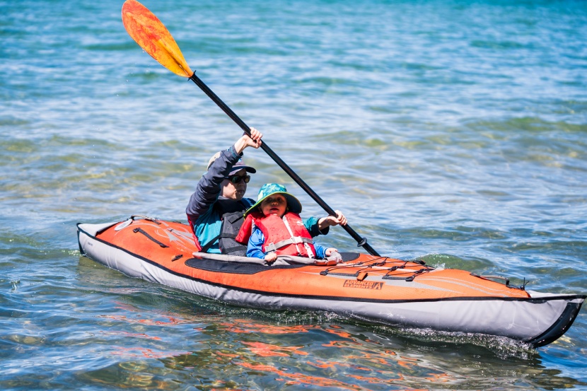 inflatable kayak - after years of use, the advanced elements advancedframe is just as...