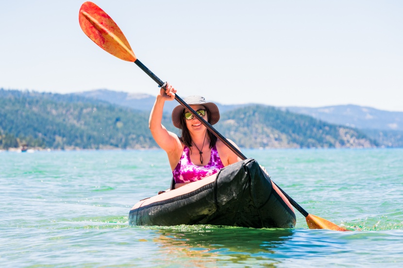 airhead montana - we don't love the strap that holds this packed kayak together and...