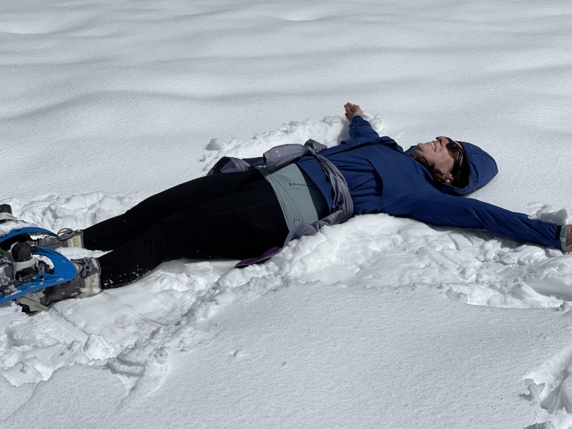 snow angels, brought to you by windbreakers.