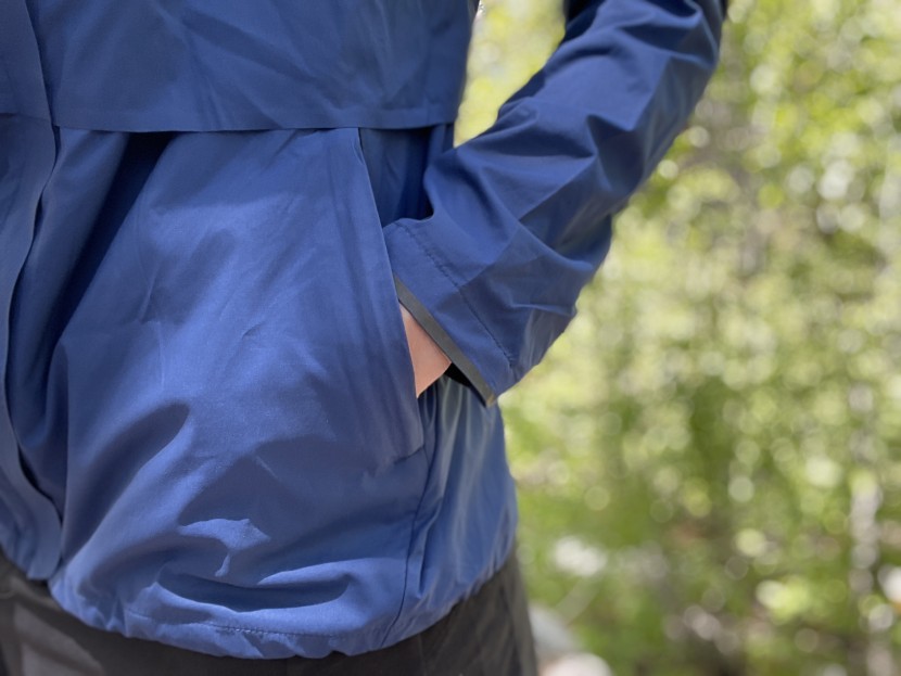 rei co-op active pursuits jacket for women - soft cuffs are easy to wear pushed up and large hand pockets are...