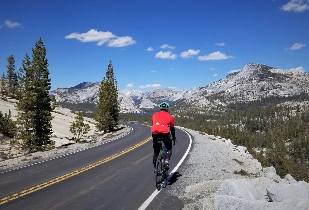 bike helmet - you can get to some beautiful places on a road bike.
