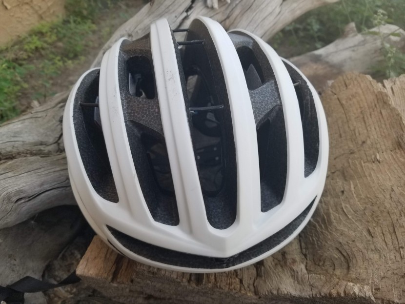 bike helmet - nearly half of this helmet&#039;s surface area is for ventilation.