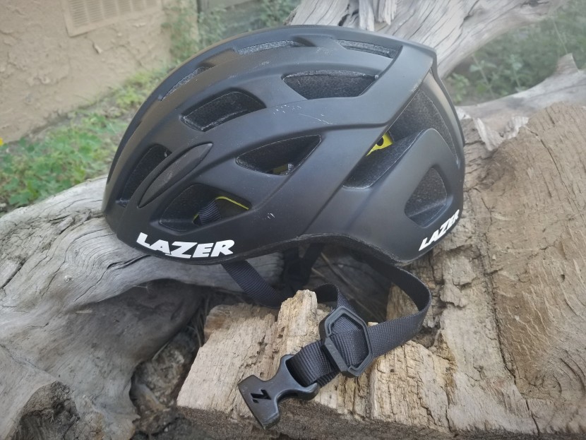 broad stiff webbing becomes less comfortable after a few hours of...