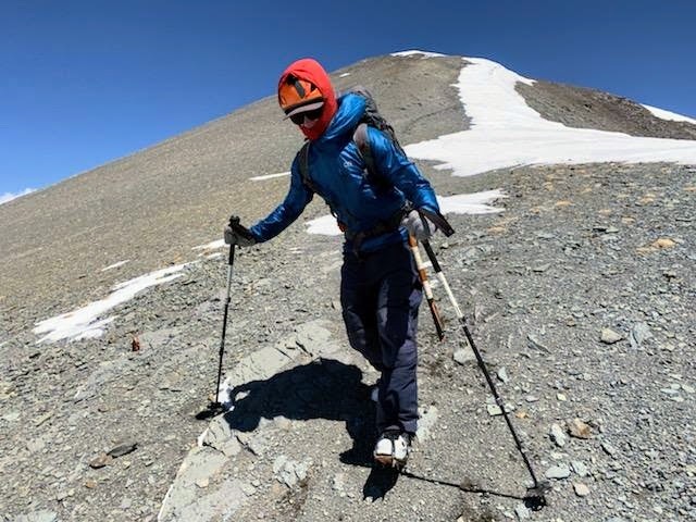 outdoor research helium wind hoodie - if you couldn&#039;t tell by our sideways stance, the billowing jacket...