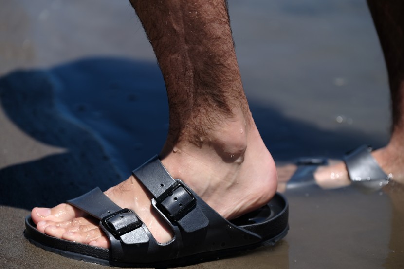birkenstock arizona essentials - it is rare to find a flip flop that handles water well but remains...