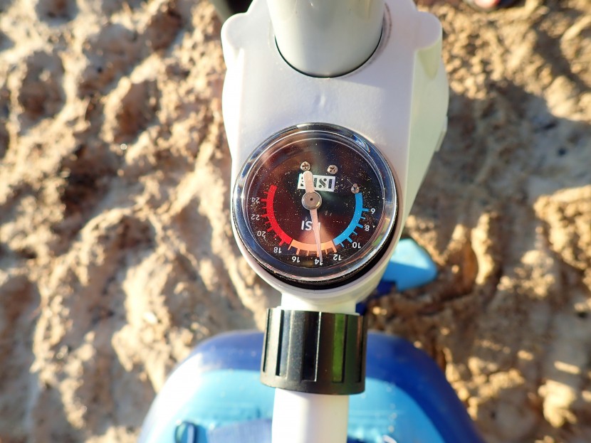 on the isle explorer pump the orange zone designates the ideal...