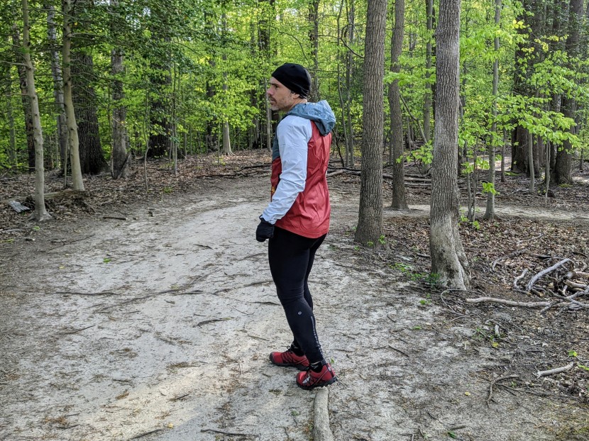 nike trail windrunner - just standing around, it&#039;s a comfortable if slightly restrictive...