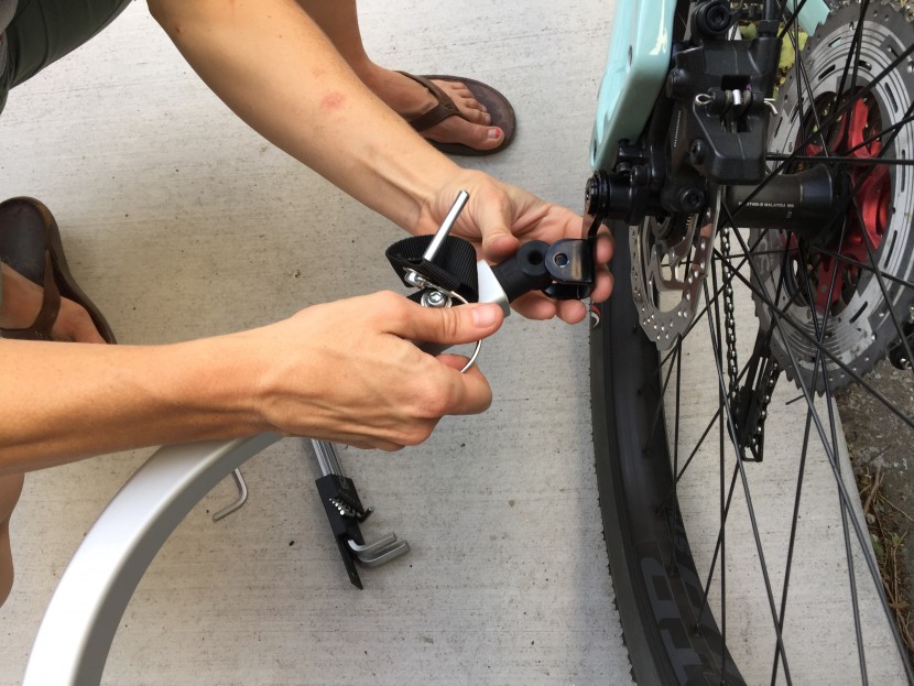 burley nomad - the hitch is unobtrusive and can easily live on your bike rent-free...