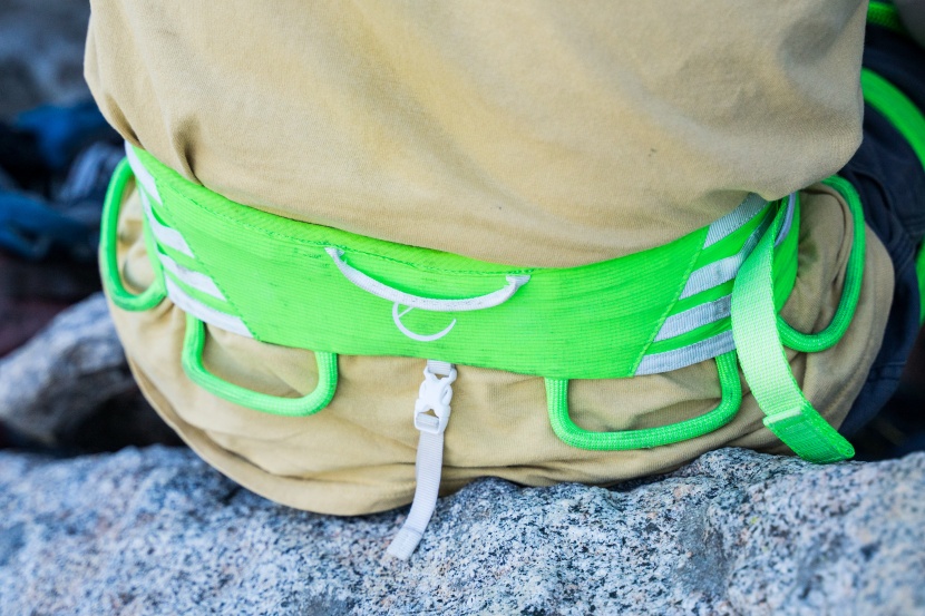 edelrid ace - this supple harness is quite comfortable for hanging out in at the...