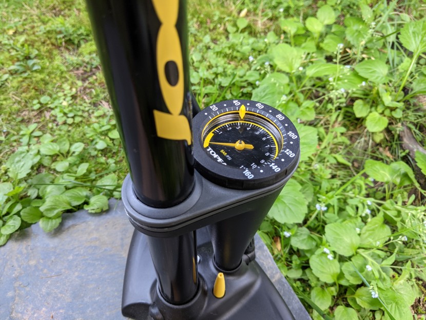 bike pump - the joeblow max hp is well made and durable.