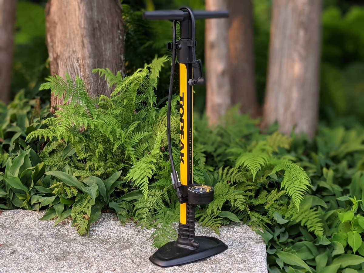 Topeak JoeBlow Sport 2Stage Review (The Sport 2Stage lets you choose between using two cylinders for high-volume tires or switching to one to reach high...)