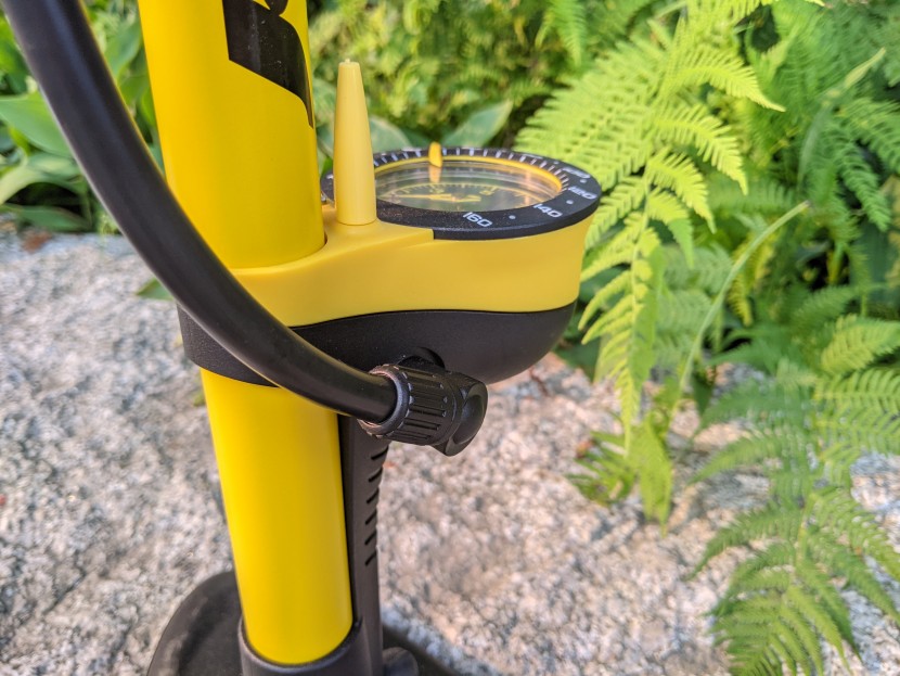 bike pump - many of the pumps provide needle and cone inflation options and...