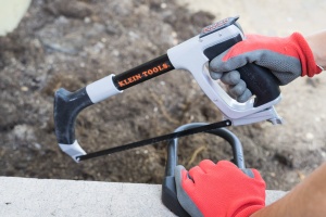 We believe the hacksaw can cut through this lock...provided you have...