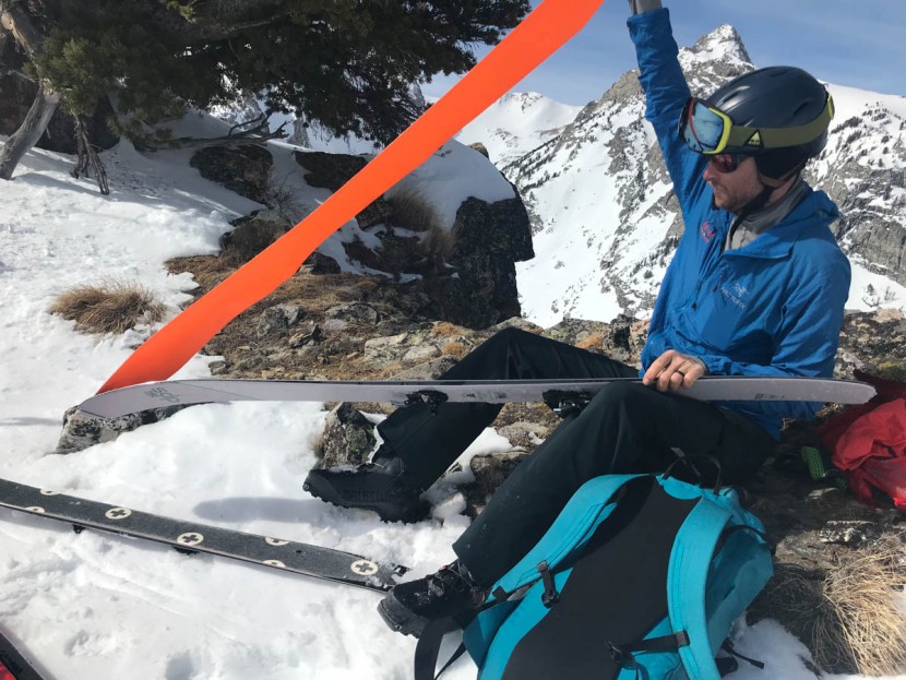 dalbello quantum asolo factory - the dalbello quantum asolo in action in western wyoming's tetons.