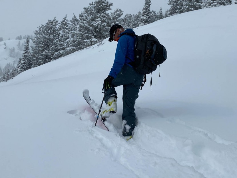 fischer travers cs - deep trail breaking and the fast-n-light fischer travers cs. when...