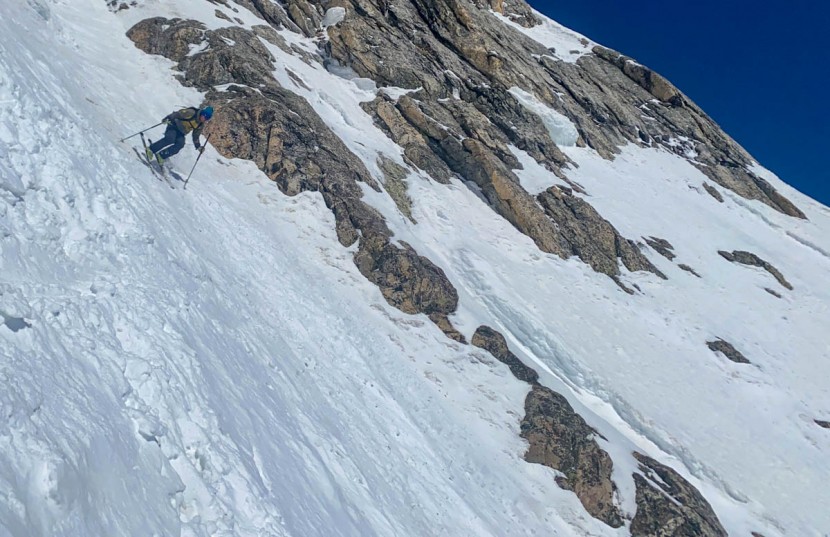 dynafit tlt speed - steep, rowdy skiing on wyoming&#039;s teewinot. the tlt speed will hold...