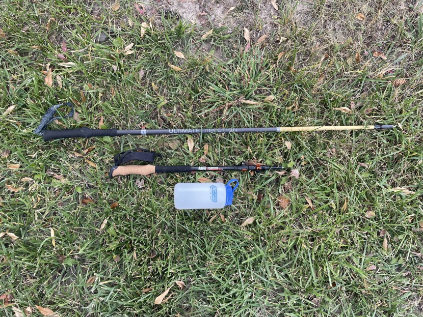 ultimate direction fk ultra poles - the fk carbons don&#039;t pack down at all, making them much less...