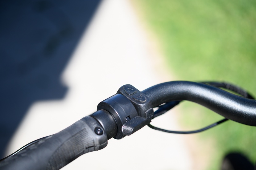 aventon pace 350 step-through - the controls are easy to use, although we found them to feel a...