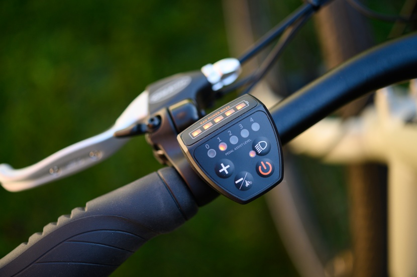 rad power radmission - while the controls and display are quite basic, they are perfectly...