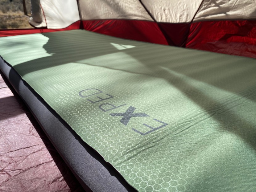 exped megamat - the megamat 10 will take up a lot of space in the tent, but the...