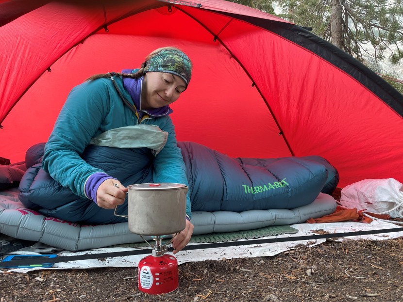 sleeping bag womens - the therm-a-rest hyperion is a great choice for fast and light...