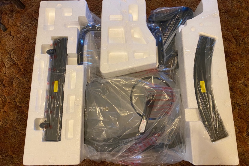 renpho ai smart exercise bike - the ai smart bike comes in well-executed packaging, and finishing...