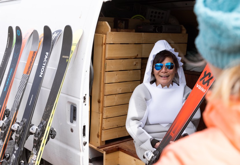 all mountain skis men - leave the lugging around 10 different pairs of skis to the sharks.