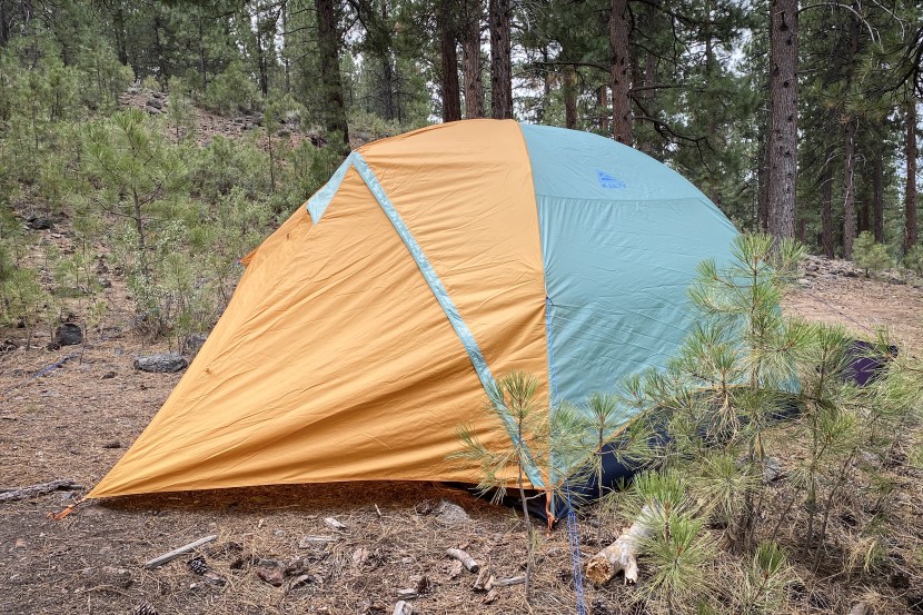 camping tent - the full-coverage rainfly on the wireless 6