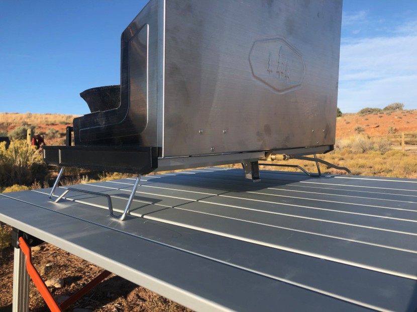 gsi pinnacle pro 2 - unlike most other stoves, you can find the regulator port on the...