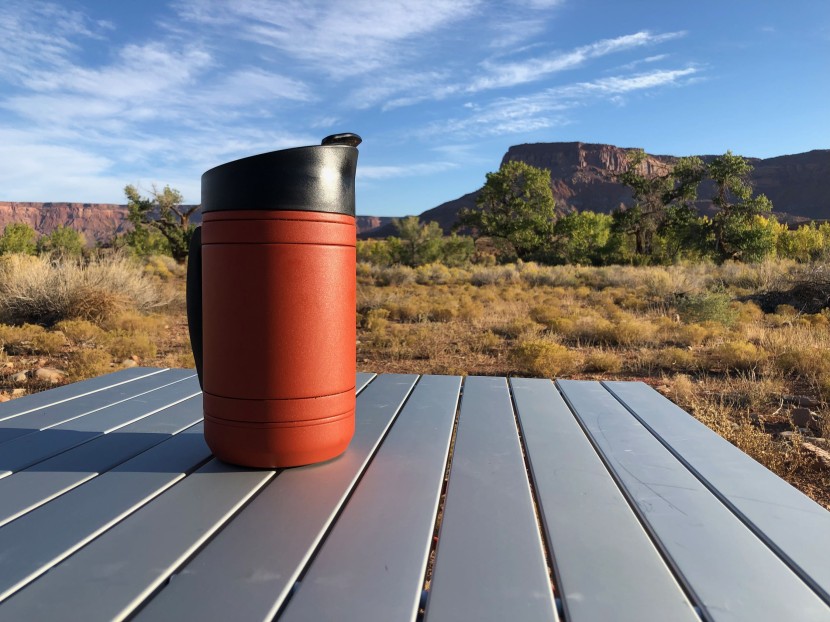 camping coffee - this press is not only durable, it&#039;s aesthetically pleasing to boot.