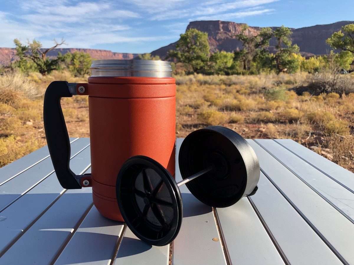 planetary designs basecamp travel press camping coffee review