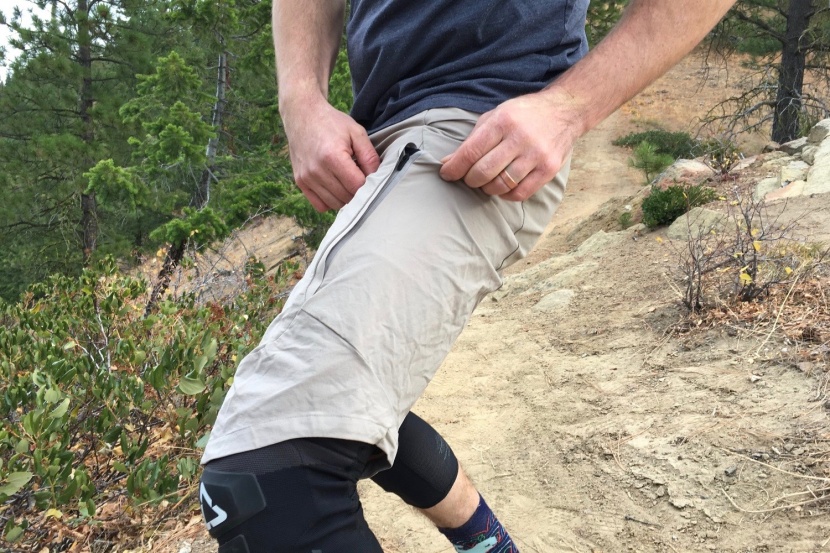 poc infinite all-mountain shorts - the fabric is relatively thin and lightweight but it has a durable...