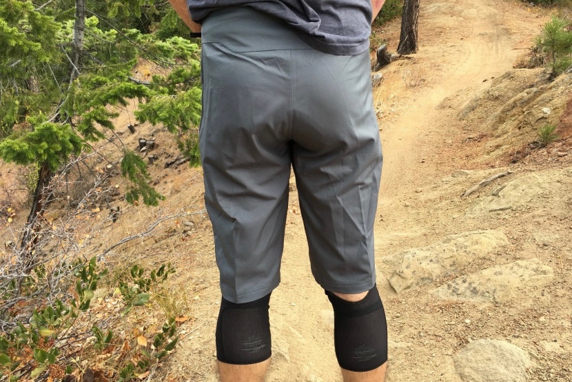 specialized trail short - the material is pretty lightweight. we don't think they're the best...