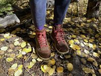 A look that is both nostalgic of older hiking boots and modern with...