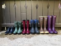 A gaggle of our award winners in all their varying heights and styles.