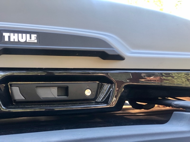 thule vector - we feel this is one of the more secure cargo boxes.